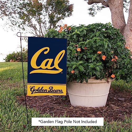 University of California Berkeley Garden Flag Golden Bears Cal UC Banner 100% Polyester (Design A) - 757 Sports Collectibles