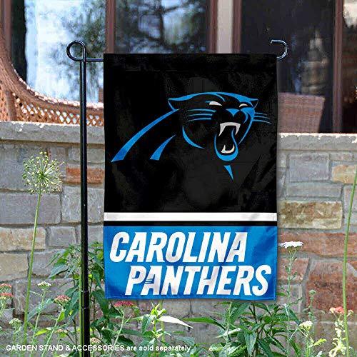 WinCraft Carolina Panthers Double Sided Garden Flag - 757 Sports Collectibles