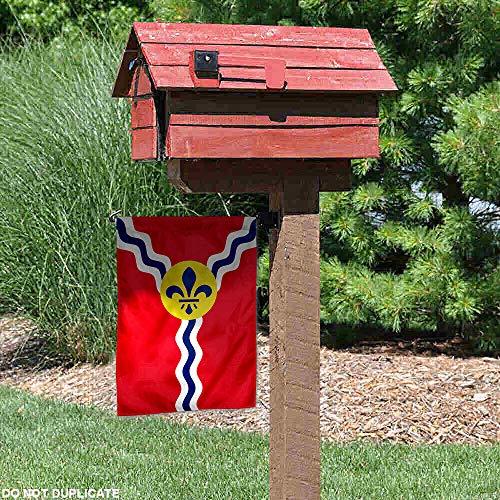 Sports Flags Pennants Company City of St. Louis Garden Flag Sign Banner - 757 Sports Collectibles