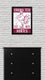 Limited Edition Virginia Tech Hokie Bird Vintage Poster Art Print 13x19" - Gifts for Virginia Tech Fan (Add Black Frame) - 757 Sports Collectibles