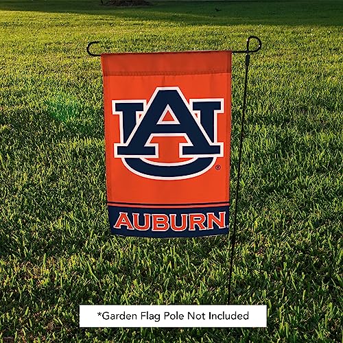 Auburn University Garden Flag Tigers War Eagle Banner 100% Polyester (Design B) - 757 Sports Collectibles