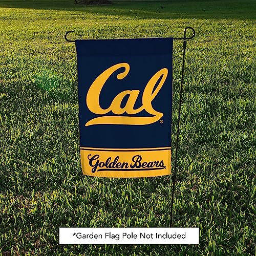 University of California Berkeley Garden Flag Golden Bears Cal UC Banner 100% Polyester (Design A) - 757 Sports Collectibles