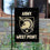 College Flags & Banners Co. Army Black Knights Athena Shield Garden Flag - 757 Sports Collectibles