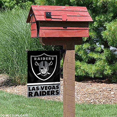 WinCraft Las Vegas Raiders Double Sided Yard Garden Banner Flag - 757 Sports Collectibles