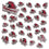 Indiana University Northwest Sticker Vinyl Decal Laptop Water Bottle Car Scrapbook (Sheet - Type 3) - 757 Sports Collectibles