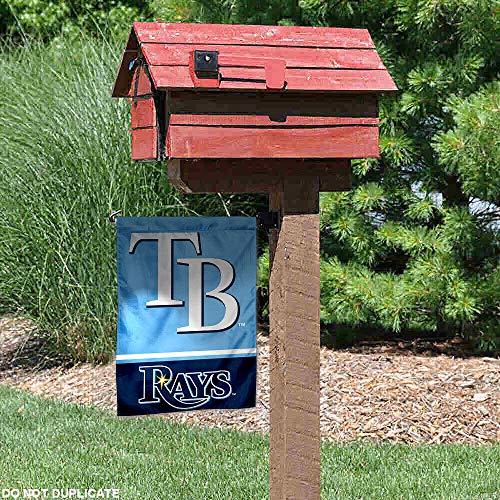 WinCraft Tampa Bay Rays Double Sided Garden Flag - 757 Sports Collectibles