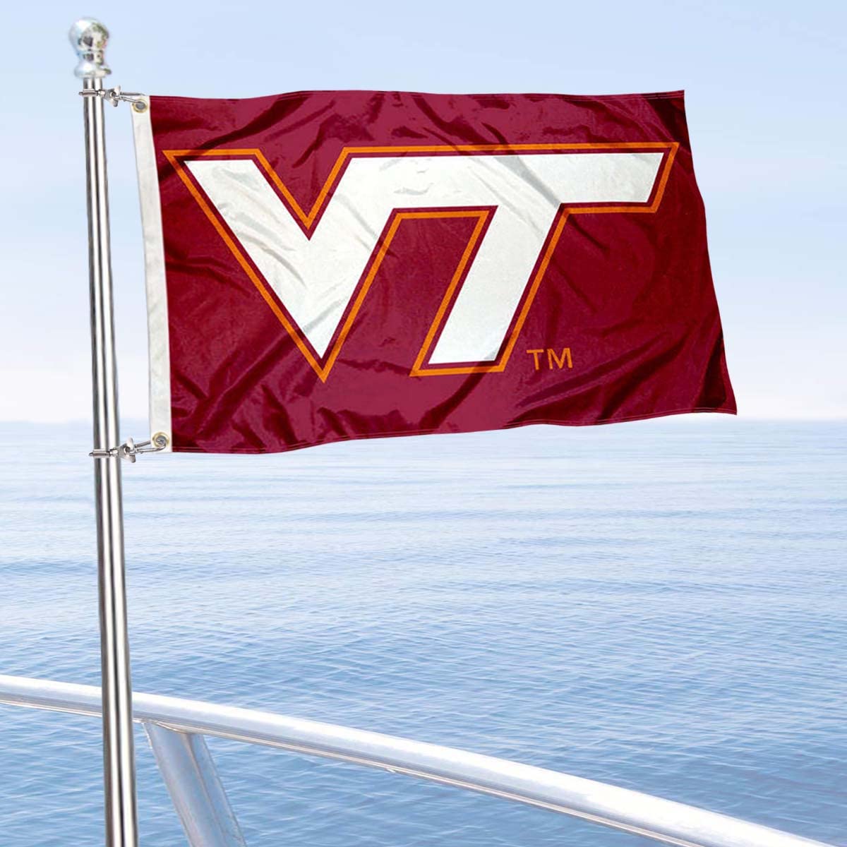 Virginia Tech Hokies Boat and Nautical Flag - 757 Sports Collectibles