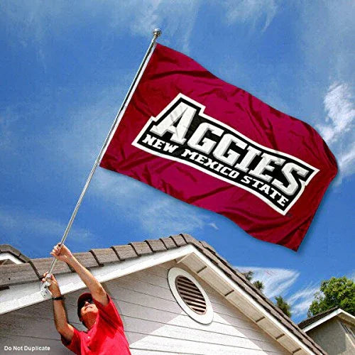 New Mexico State Aggies NMSU University Large College Flag - 757 Sports Collectibles