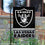 WinCraft Las Vegas Raiders Double Sided Yard Garden Banner Flag - 757 Sports Collectibles