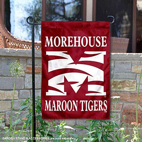 College Flags & Banners Co. Morehouse Maroon Tigers Garden Flag - 757 Sports Collectibles