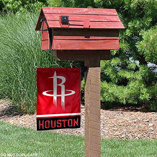 WinCraft Houston Rockets Double Sided Garden Flag - 757 Sports Collectibles