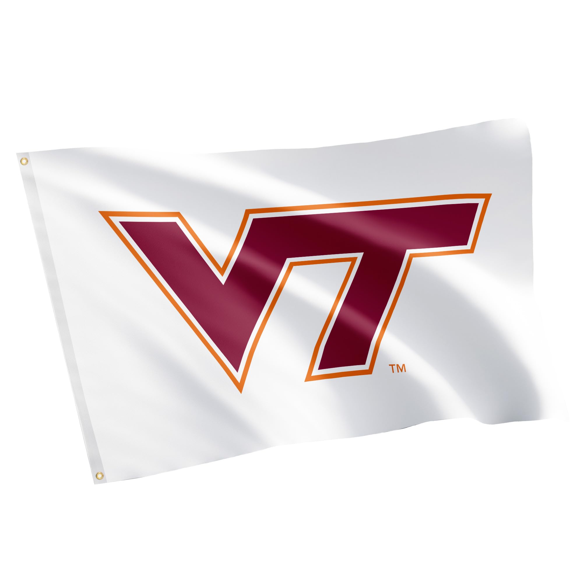 Desert Cactus Virginia Tech Flag Hokies VT Flags Banners 100% Polyester Indoor Outdoor 3x5 (Style W) - 757 Sports Collectibles