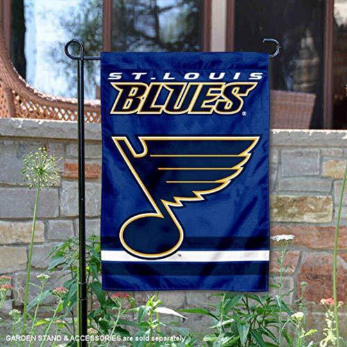 WinCraft St. Louis Blues Double Sided Garden Flag - 757 Sports Collectibles