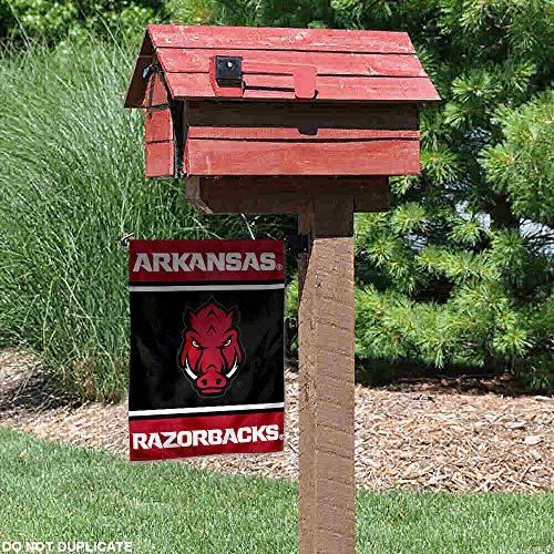 College Flags & Banners Co. Arkansas Razorbacks Garden Flag - 757 Sports Collectibles