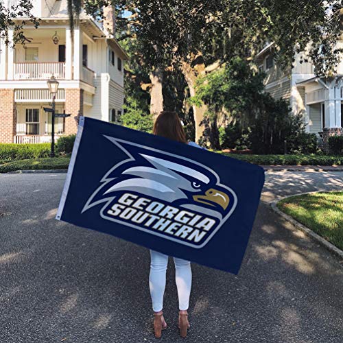 Desert Cactus Georgia Southern University Flag GSU Eagles Flags Banners 100% Polyester Indoor Outdoor 3x5 Flag (Style 1) - 757 Sports Collectibles