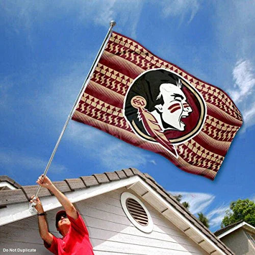 FSU Seminoles Chevron College Flag - 757 Sports Collectibles