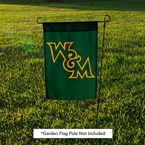 College of William & Mary Garden Flag Tribe W&M Banner 100% Polyester (Design A) - 757 Sports Collectibles