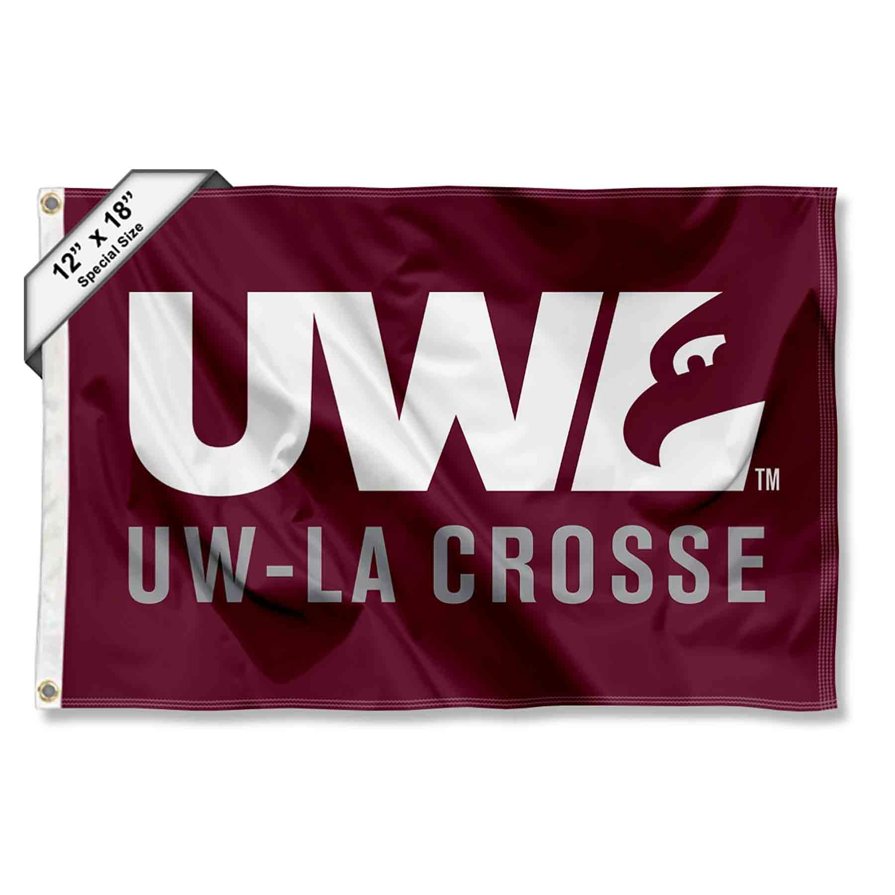 Wisconsin LaCrosse Eagles Boat and Golf Cart Flag - 757 Sports Collectibles
