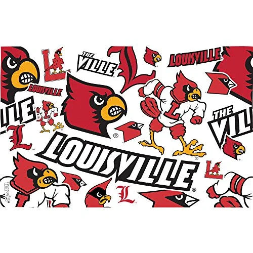 Tervis NCAA Louisville Cardinals All Over Tumbler with Lid, 16 oz, Clear - 757 Sports Collectibles