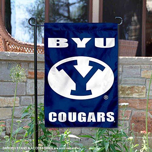 College Flags & Banners Co. Brigham Young Cougars Garden Flag - 757 Sports Collectibles