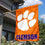 Clemson Tigers House Flag Banner - 757 Sports Collectibles
