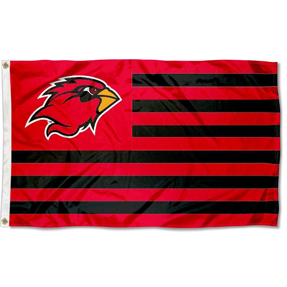 Lamar Cardinals Stars and Stripes Nation Flag - 757 Sports Collectibles
