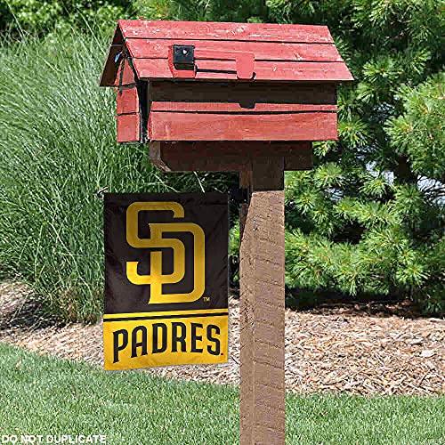 WinCraft San Diego Padres Double Sided Garden Flag - 757 Sports Collectibles