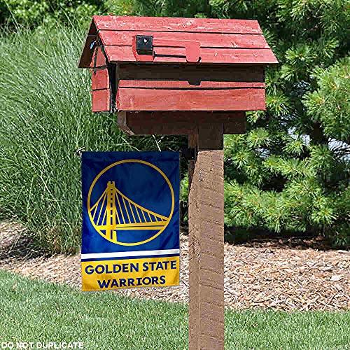 WinCraft Golden State Warriors Double Sided Garden Flag - 757 Sports Collectibles