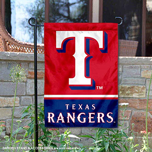 WinCraft Texas Rangers Double Sided Garden Flag - 757 Sports Collectibles