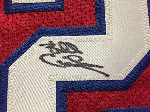 Framed Autographed/Signed Billy Cunningham 33x42 Philadelphia Red Basketball Jersey JSA COA - 757 Sports Collectibles