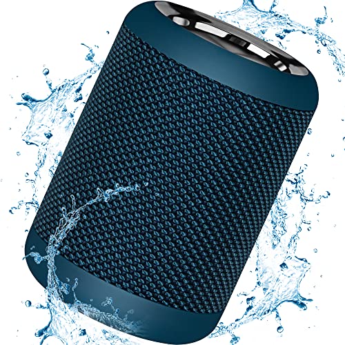MAWODE T10 Portable Bluetooth Speakers, ABS Materials IPX5 Waterproof Dual Pairing Fabric 8 Hours Playtime Mini Portable Outdoor Wireless Speaker for Tablet, Laptop, Cellphone, Hiking(Blue) - 757 Sports Collectibles