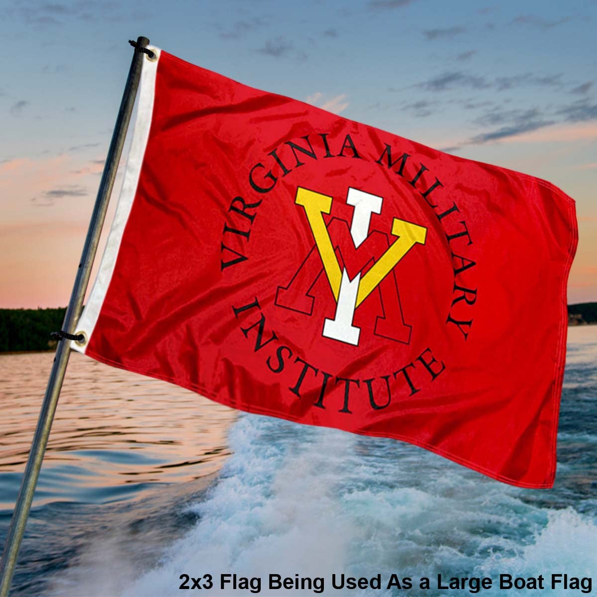 Virginia Military Keydets 2x3 Foot Flag - 757 Sports Collectibles