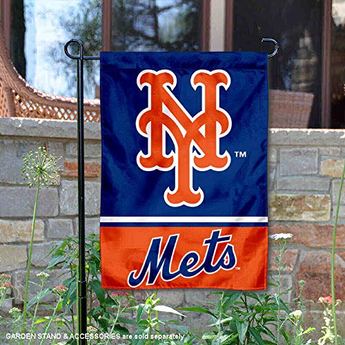WinCraft New York Mets Double Sided Garden Flag - 757 Sports Collectibles