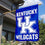 College Flags & Banners Co. Kentucky UK Wildcats New Logo Double Sided House Flag - 757 Sports Collectibles