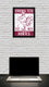 Limited Edition Virginia Tech Hokie Bird Vintage Poster Art Print 13x19" - Gifts for Virginia Tech Fan (Add Black Frame) - 757 Sports Collectibles
