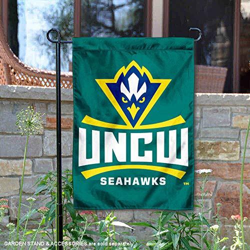 College Flags & Banners Co. North Carolina Wilmington Seahawks Garden Flag - 757 Sports Collectibles