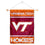 Virginia Tech Hokies Window Wall Banner Hanging Flag with Suction Cup - 757 Sports Collectibles