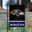 WinCraft Baltimore Ravens Double Sided Garden Flag - 757 Sports Collectibles