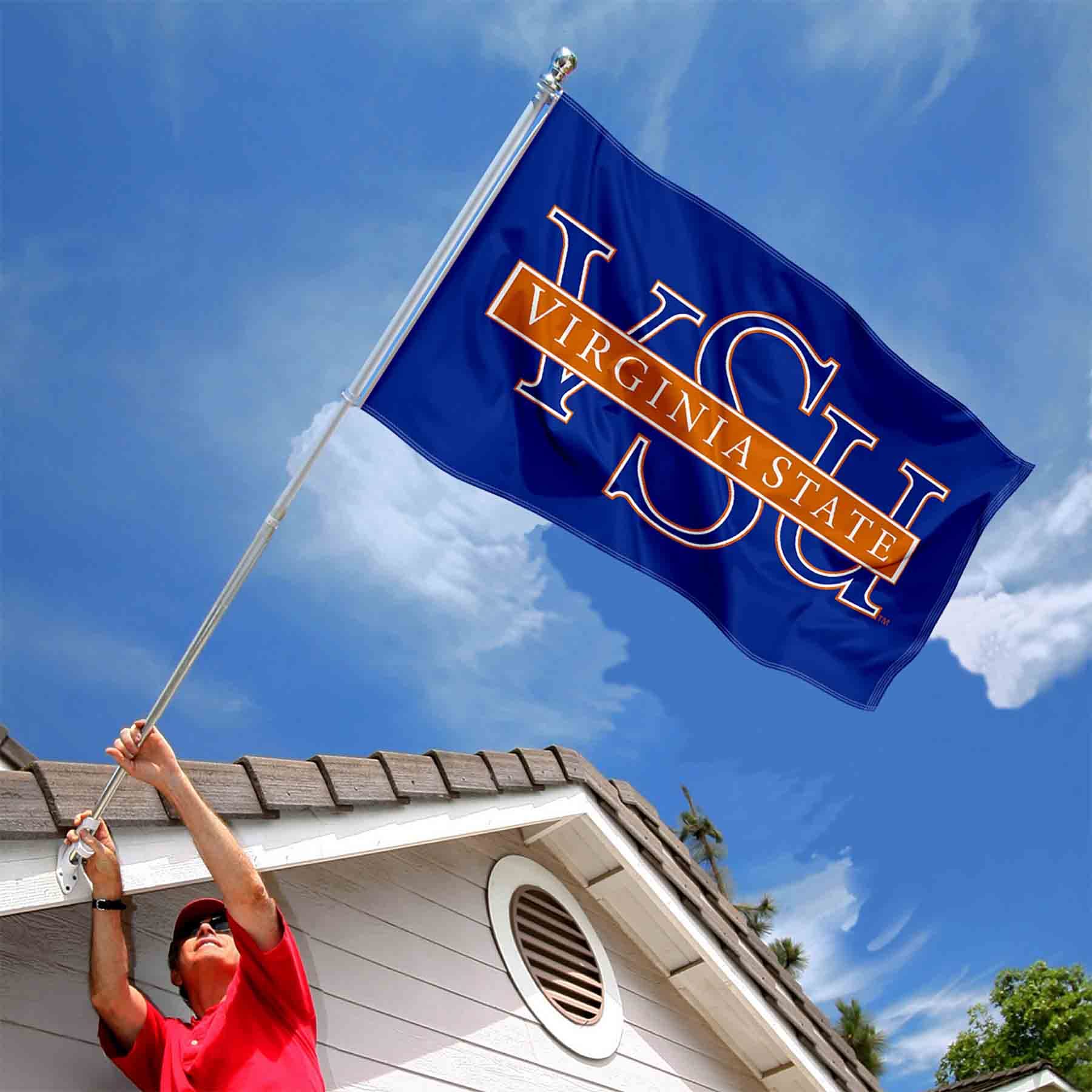 Virginia State University Trojans 3x5 Flag - 757 Sports Collectibles