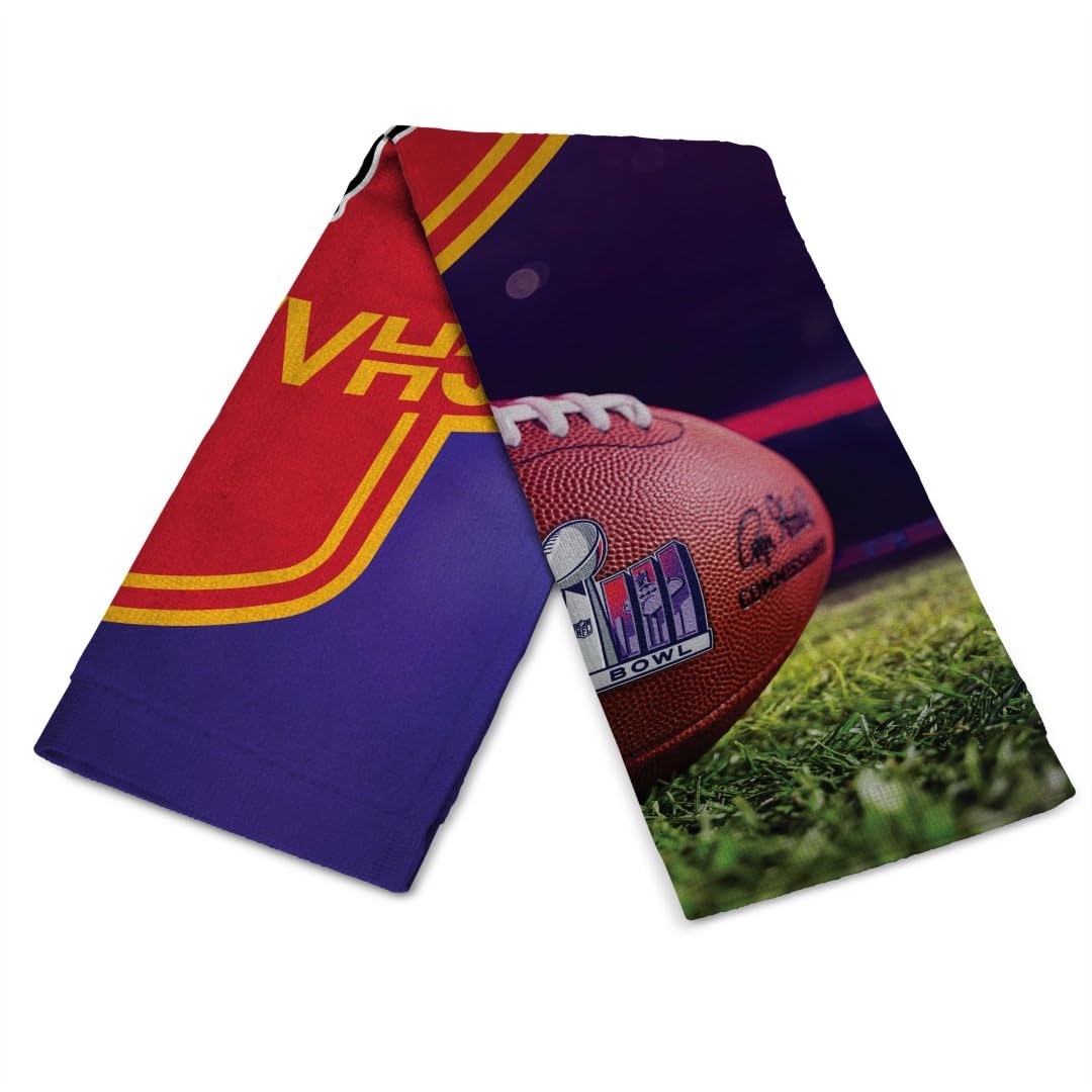 Northwest NFL Kansas City Chiefs Super Bowl LVIII Champions Fan Towel 2-Pack, 16" x 25", Elite Champs - 757 Sports Collectibles