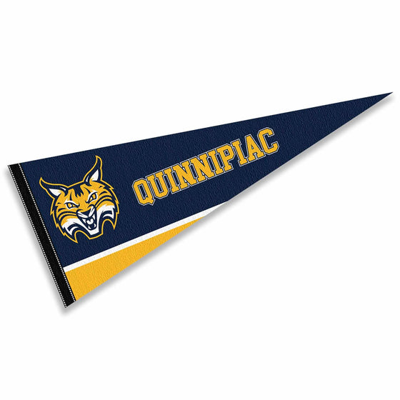 Quinnipiac University Bobcats Pennant Flag - 757 Sports Collectibles