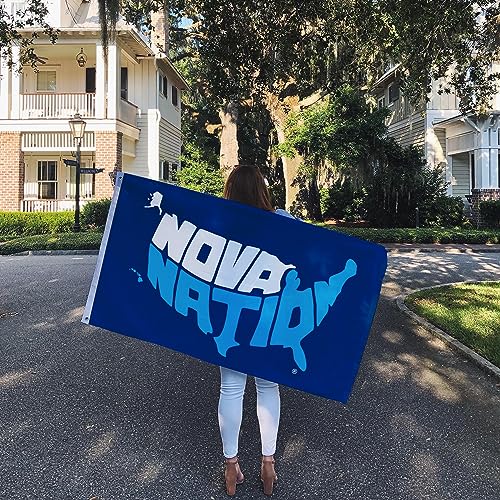 Desert Cactus Villanova University Flag VU Wildcats Flags Banners 100% Polyester Indoor Outdoor 3x5 (Style A) - 757 Sports Collectibles