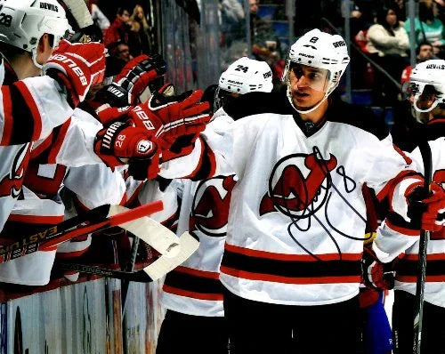 New Jersey Devils Dainius Zubrus signed 8x10 photo