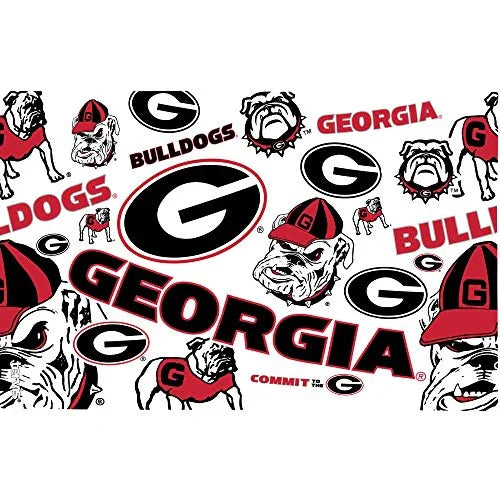 Tervis Made in USA Double Walled University of Georgia UGA Bulldogs Insulated Tumbler Cup Keeps Drinks Cold & Hot, 10oz Wavy - No Lid, All Over - 757 Sports Collectibles