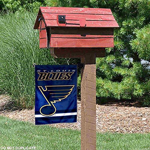 WinCraft St. Louis Blues Double Sided Garden Flag - 757 Sports Collectibles