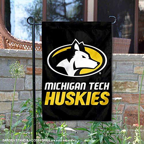 College Flags & Banners Co. Michigan Tech Huskies Garden Flag - 757 Sports Collectibles