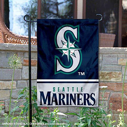 WinCraft Seattle Baseball Double Sided Garden Flag - 757 Sports Collectibles