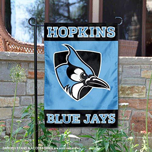 College Flags & Banners Co. Johns Hopkins Blue Jays Garden Flag - 757 Sports Collectibles