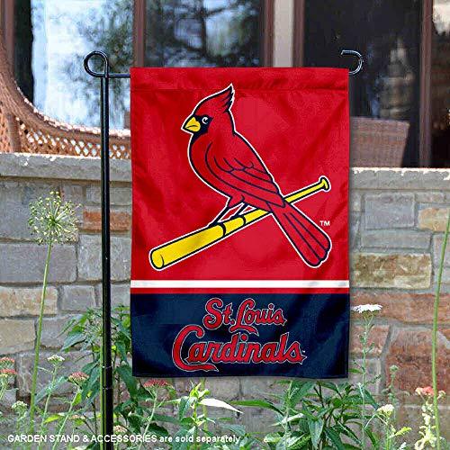 WinCraft St. Louis Cardinals Double Sided Garden Flag - 757 Sports Collectibles