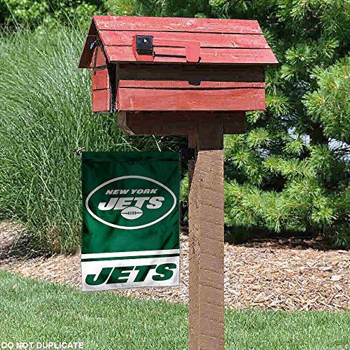 WinCraft New York Jets New Logo Yard Garden Banner Flag - 757 Sports Collectibles